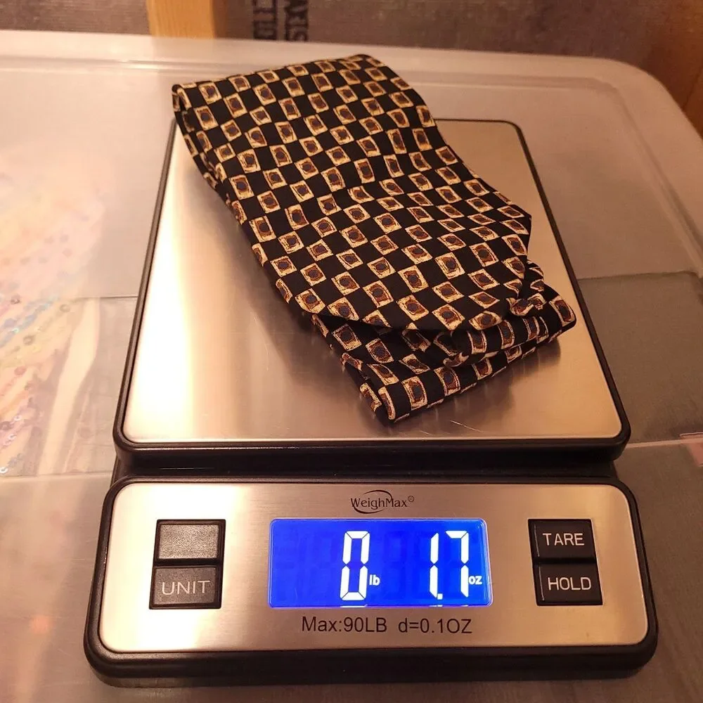 Hugo Boss Silk Tie Black Geometric Made In Italy